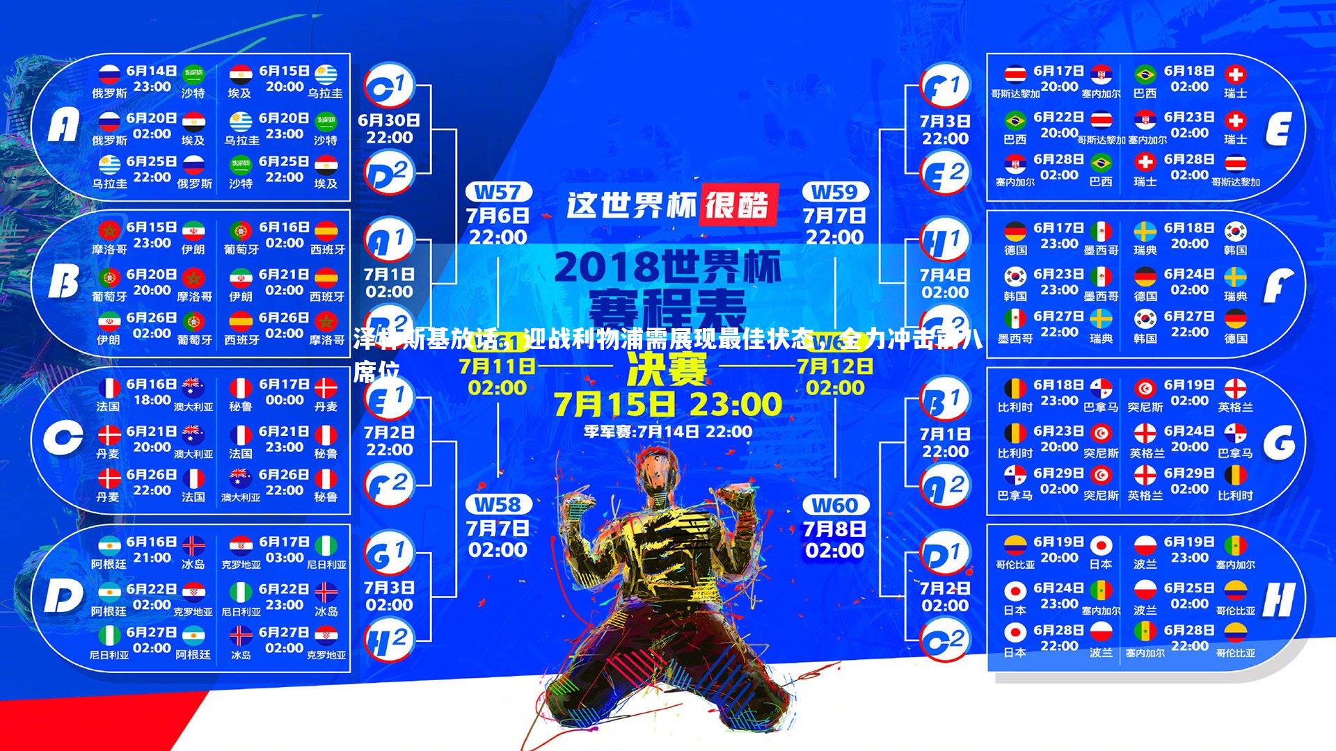 【九游体育】泽林斯基放话，迎战利物浦需展现最佳状态，全力冲击前八席位
